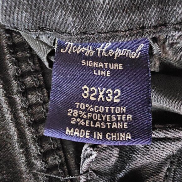 Across the Pond Black Jeans 32 x 32 - Picture 2 of 7